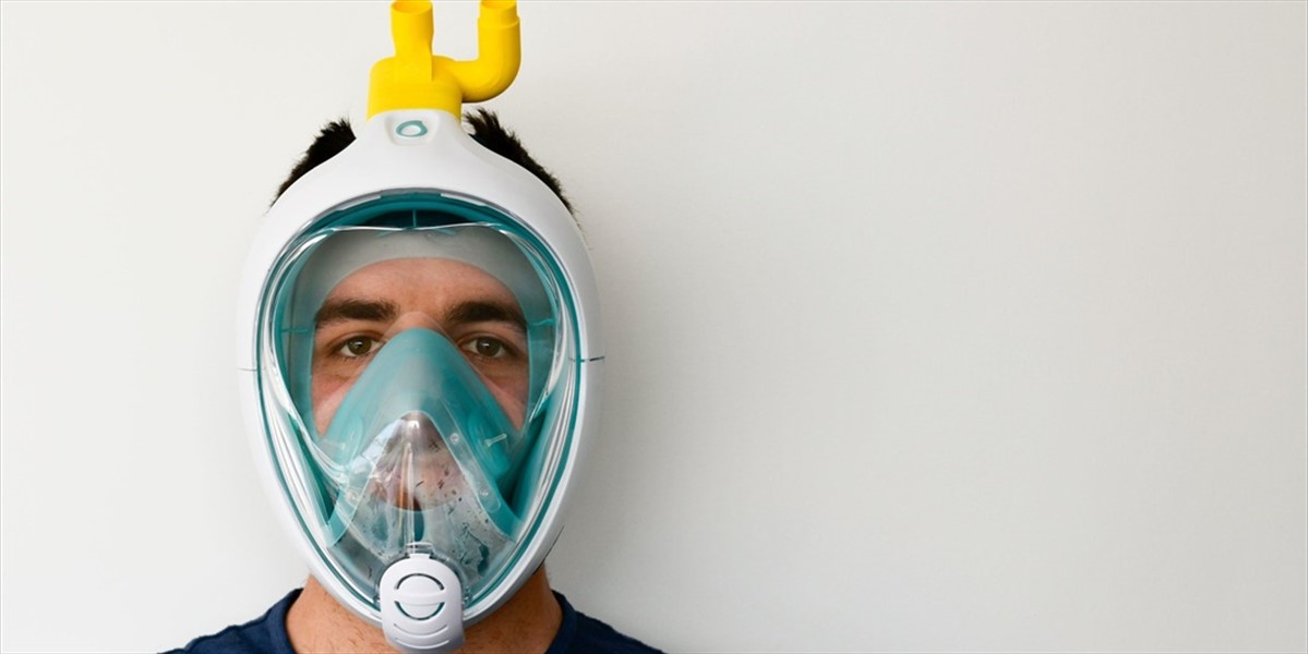 Alberto Azario - Coronavirus da maschera per snorkeling a respiratore